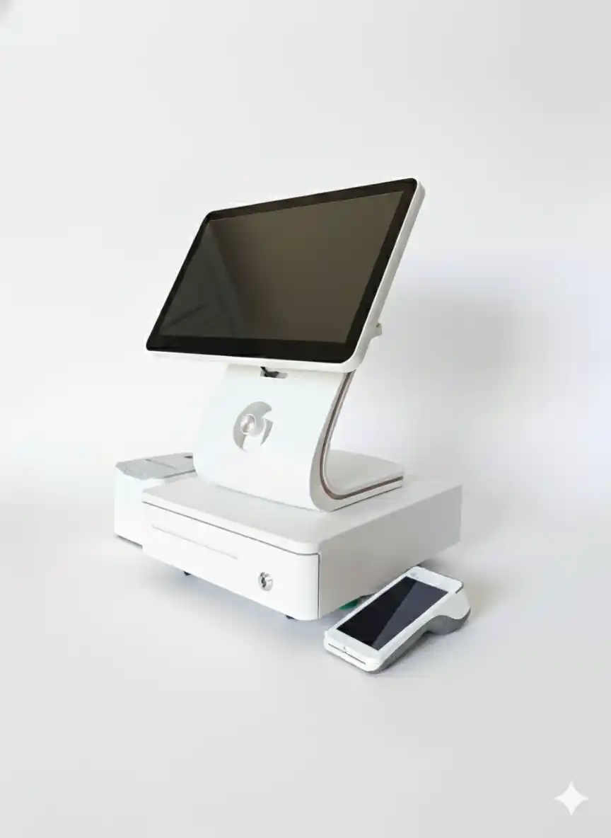 TackOn Table POS Terminal front view on counter