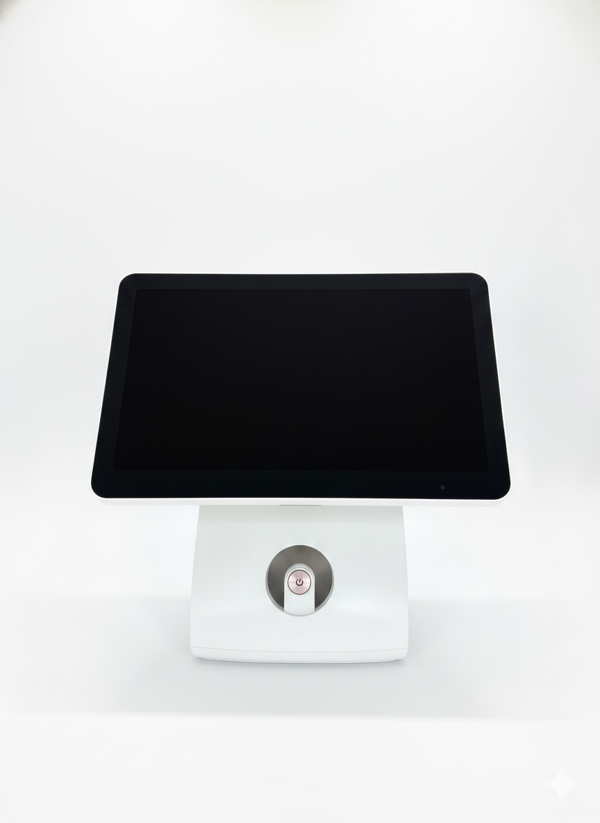 Modern touchscreen POS system for restaurants and cafés – TackOn Table self-ordering hardware.